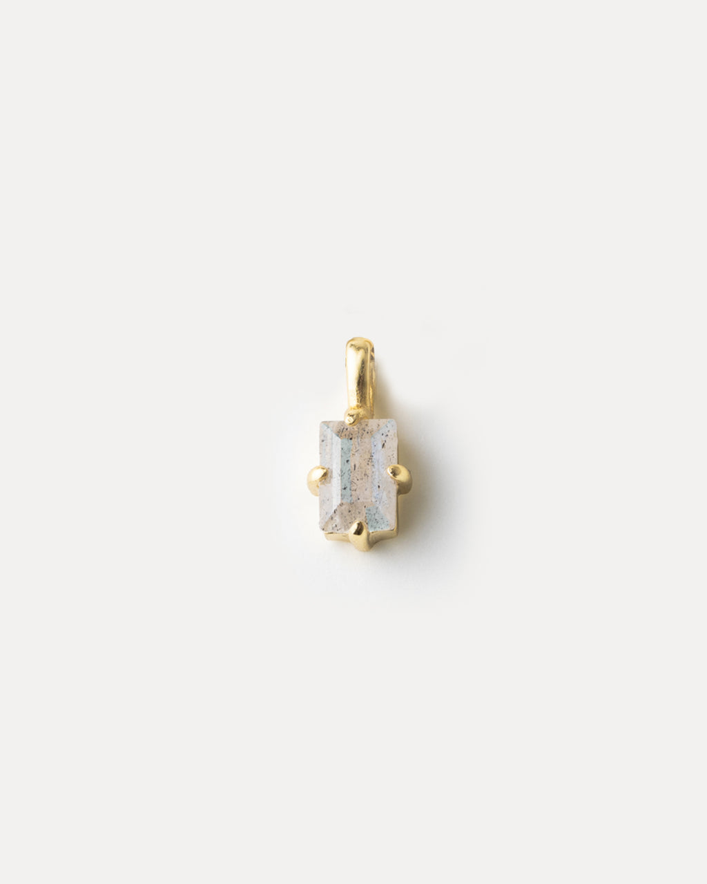 Labradorite Grand Baguette Pendant
