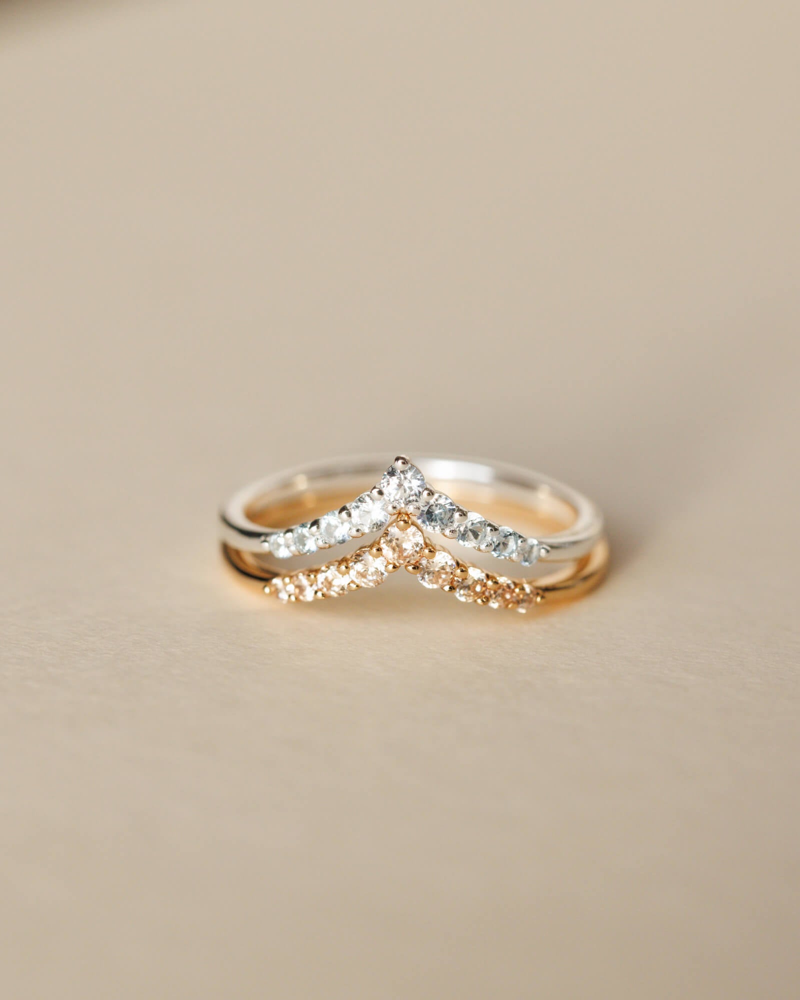 Moonlit Stacking Ring