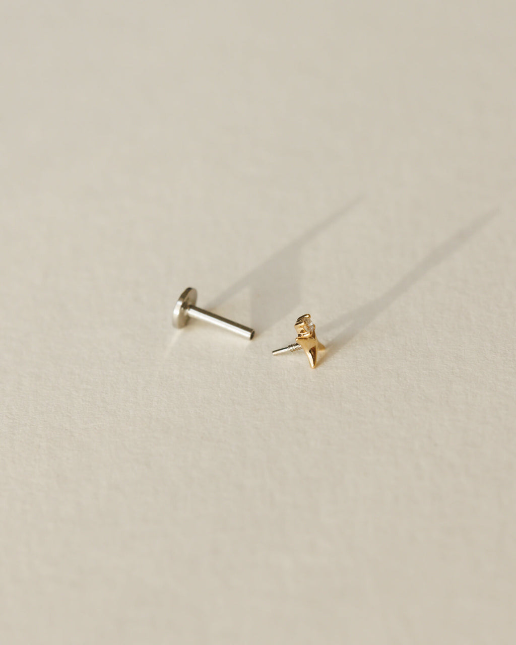 Celeste Diamond Flatback Studs
