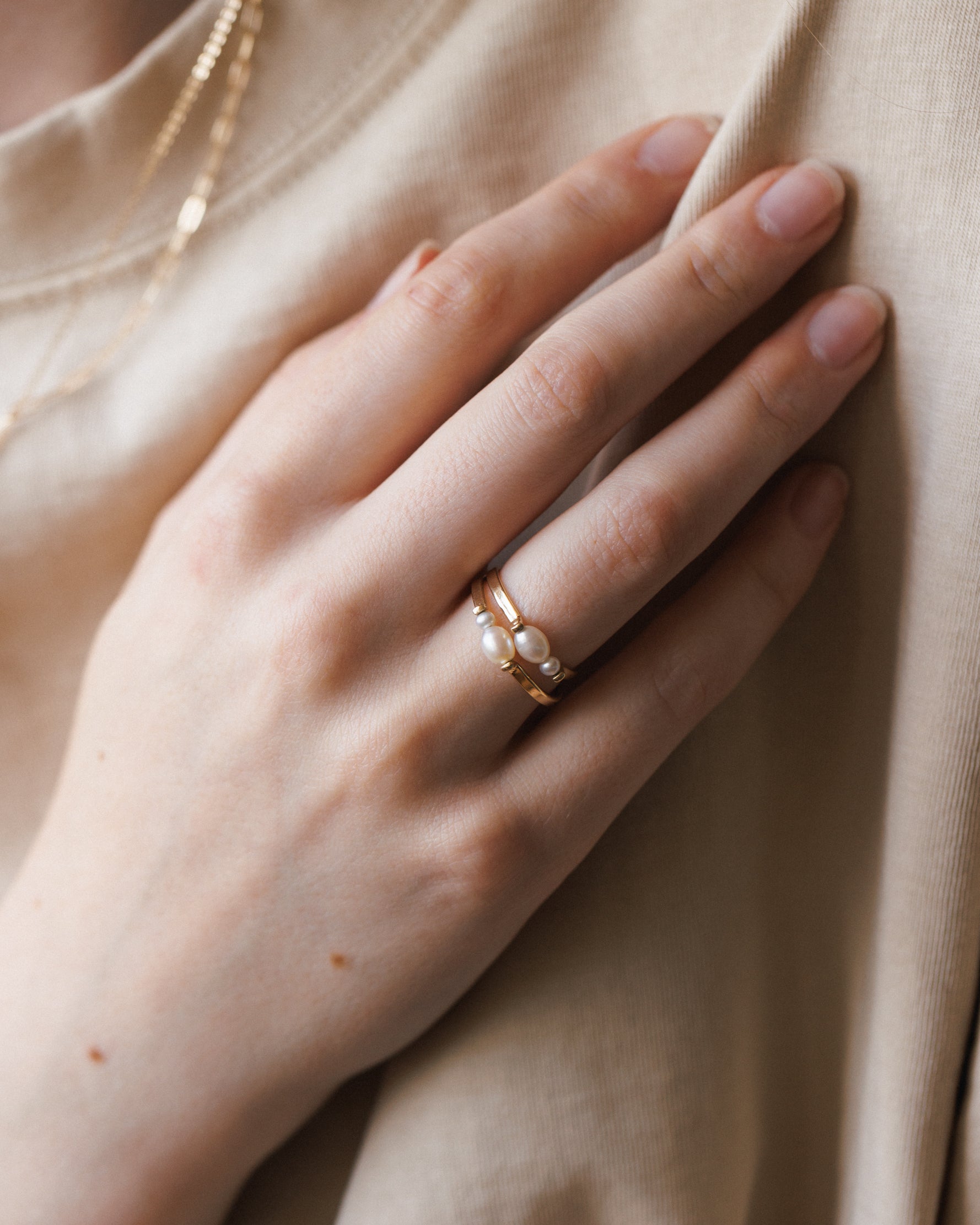 Pearl Bubble Ring