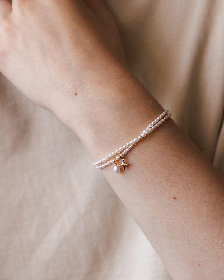 Mini Pearl Strand Bracelet