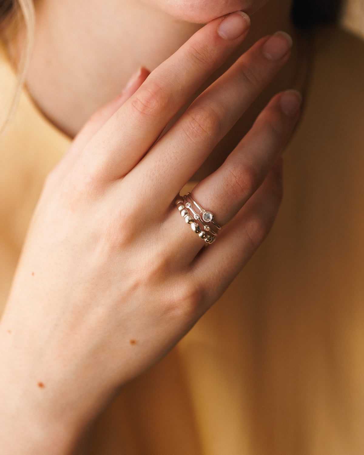 Skipping Stone Ring