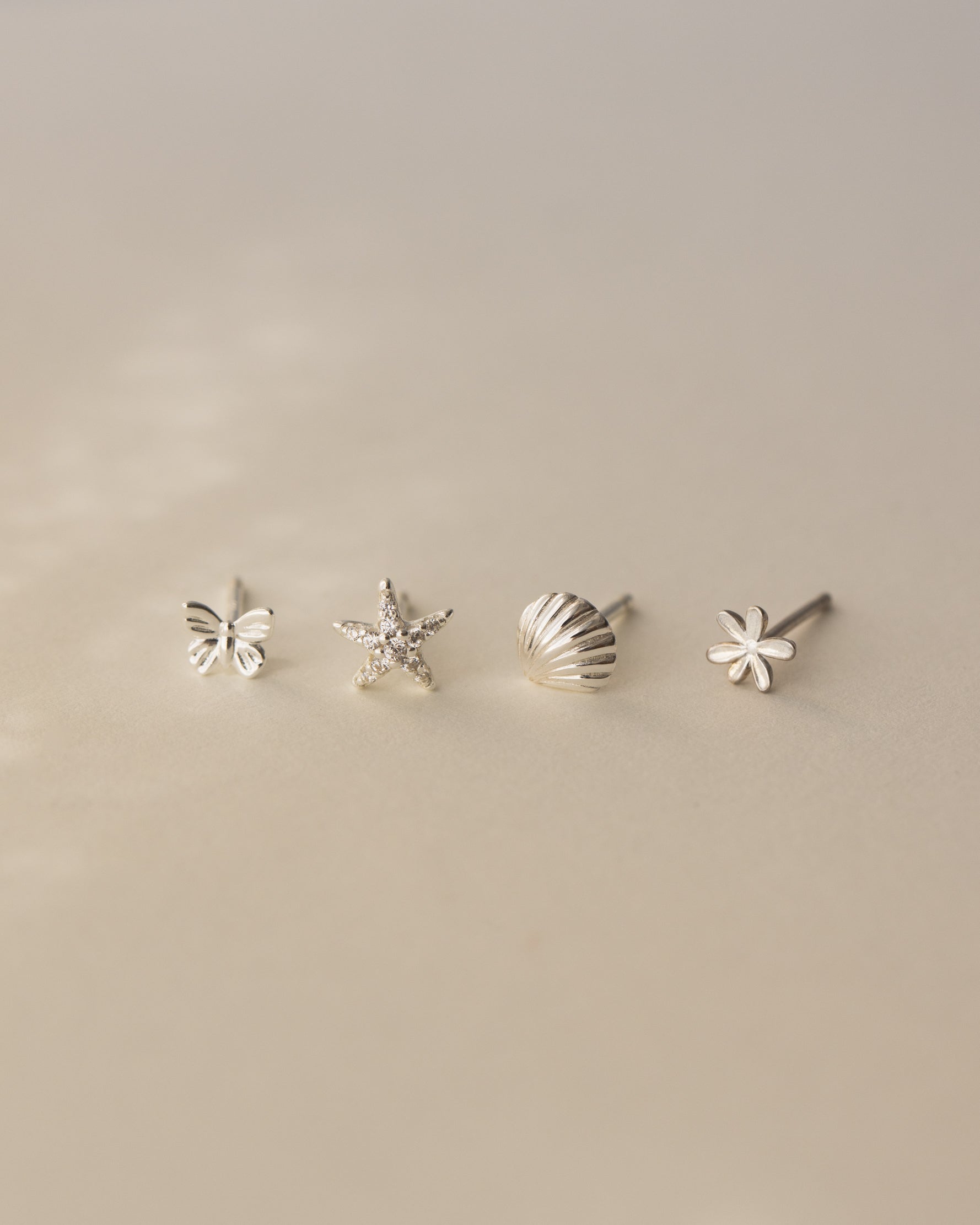 Pavé Sea Star Studs