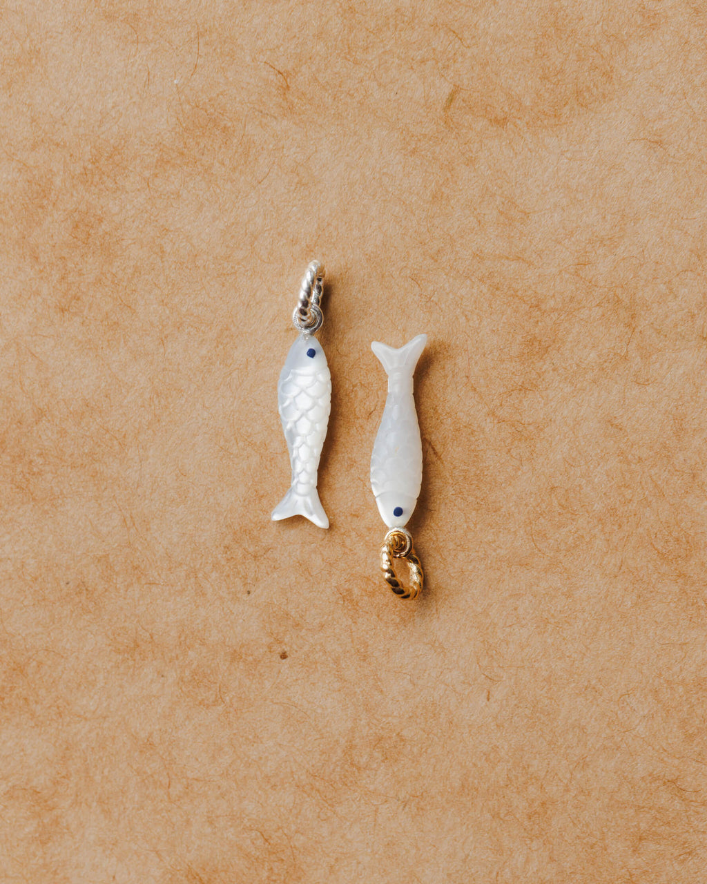 Pearly Koi Charm