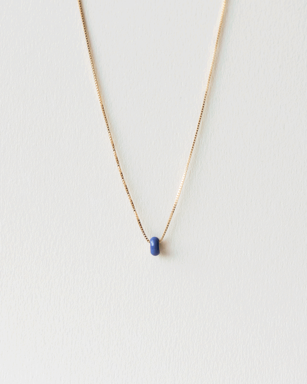 Aura Enamel Bead Necklace