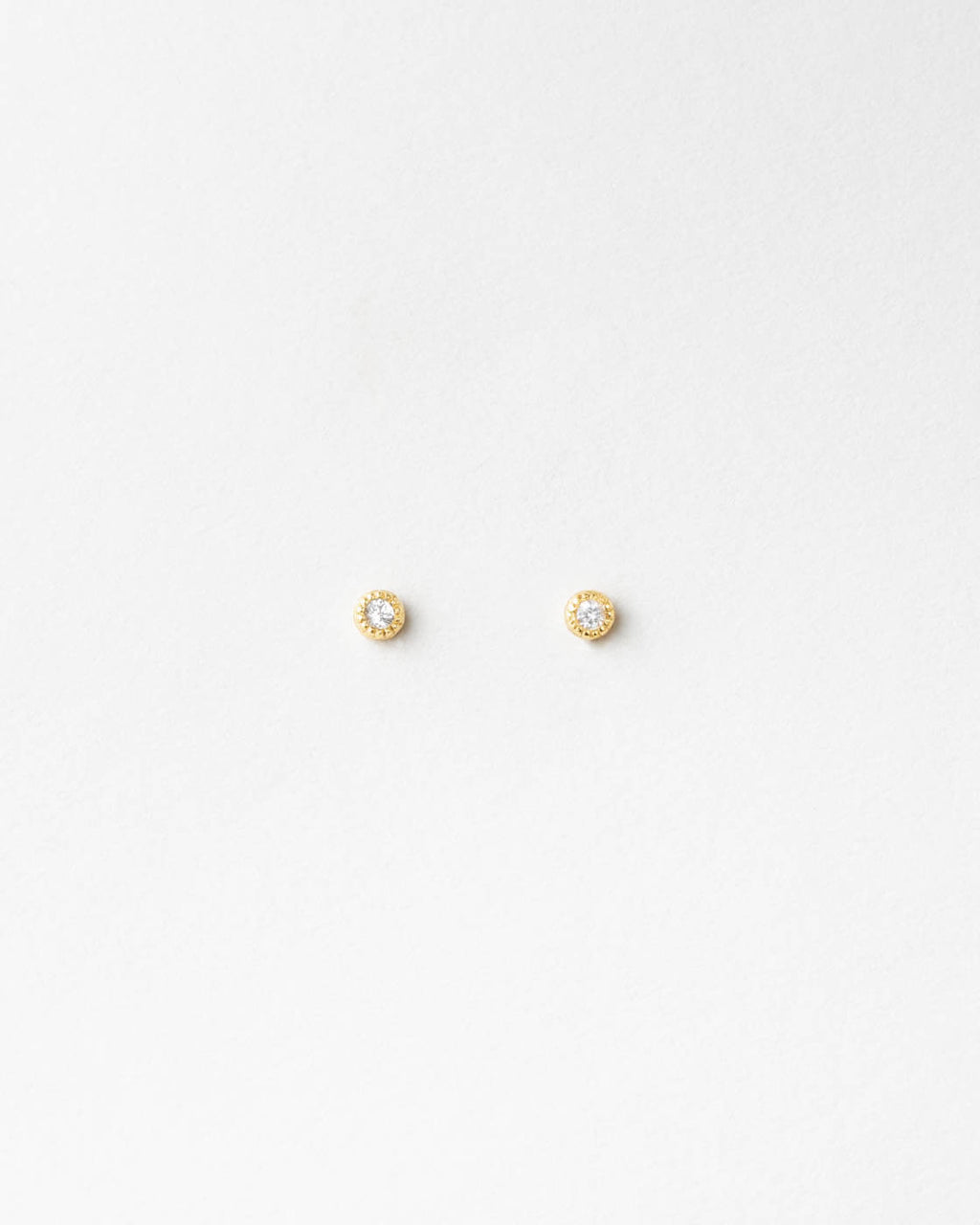 Soirée White Sapphire Studs