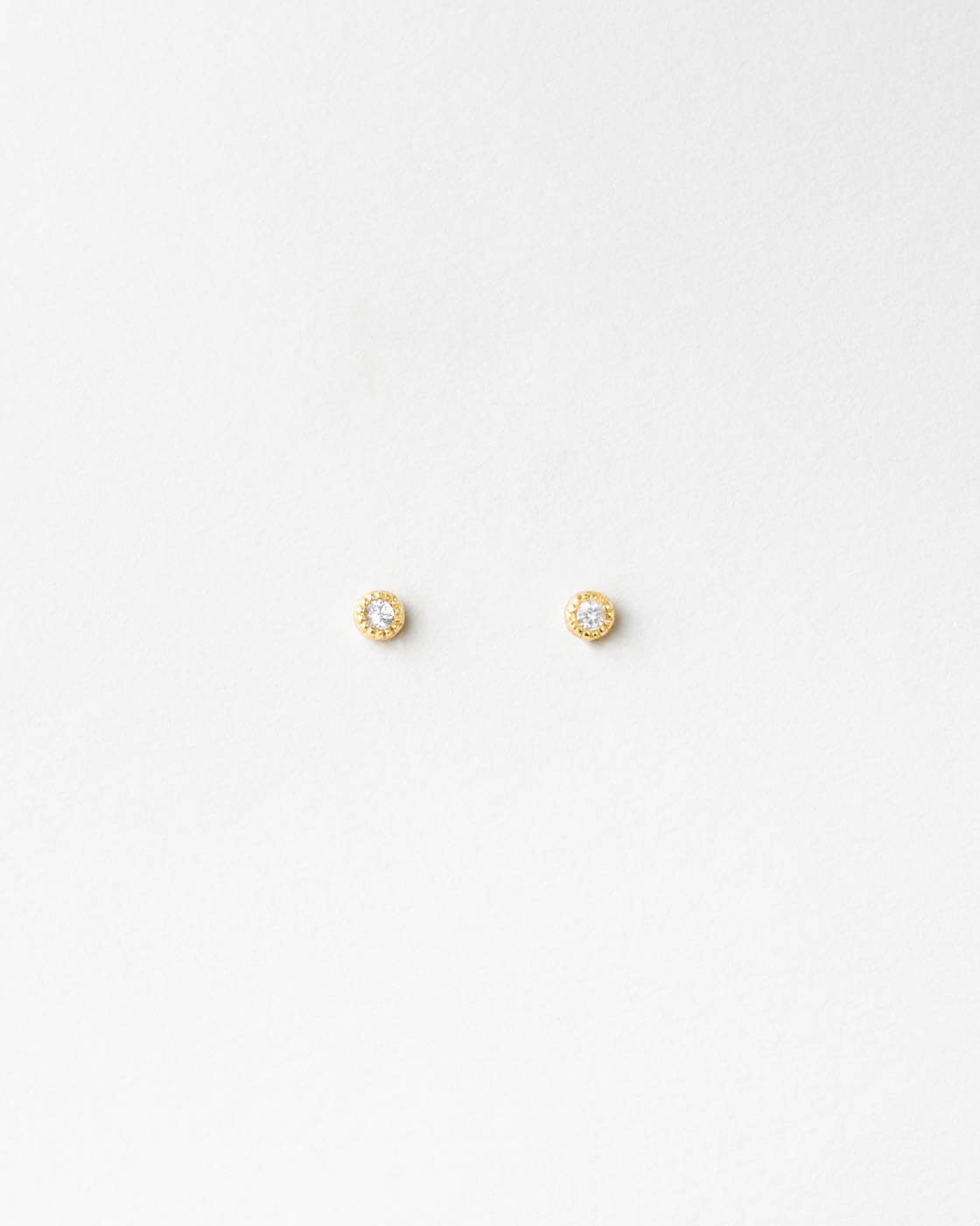 Soirée White Sapphire Studs