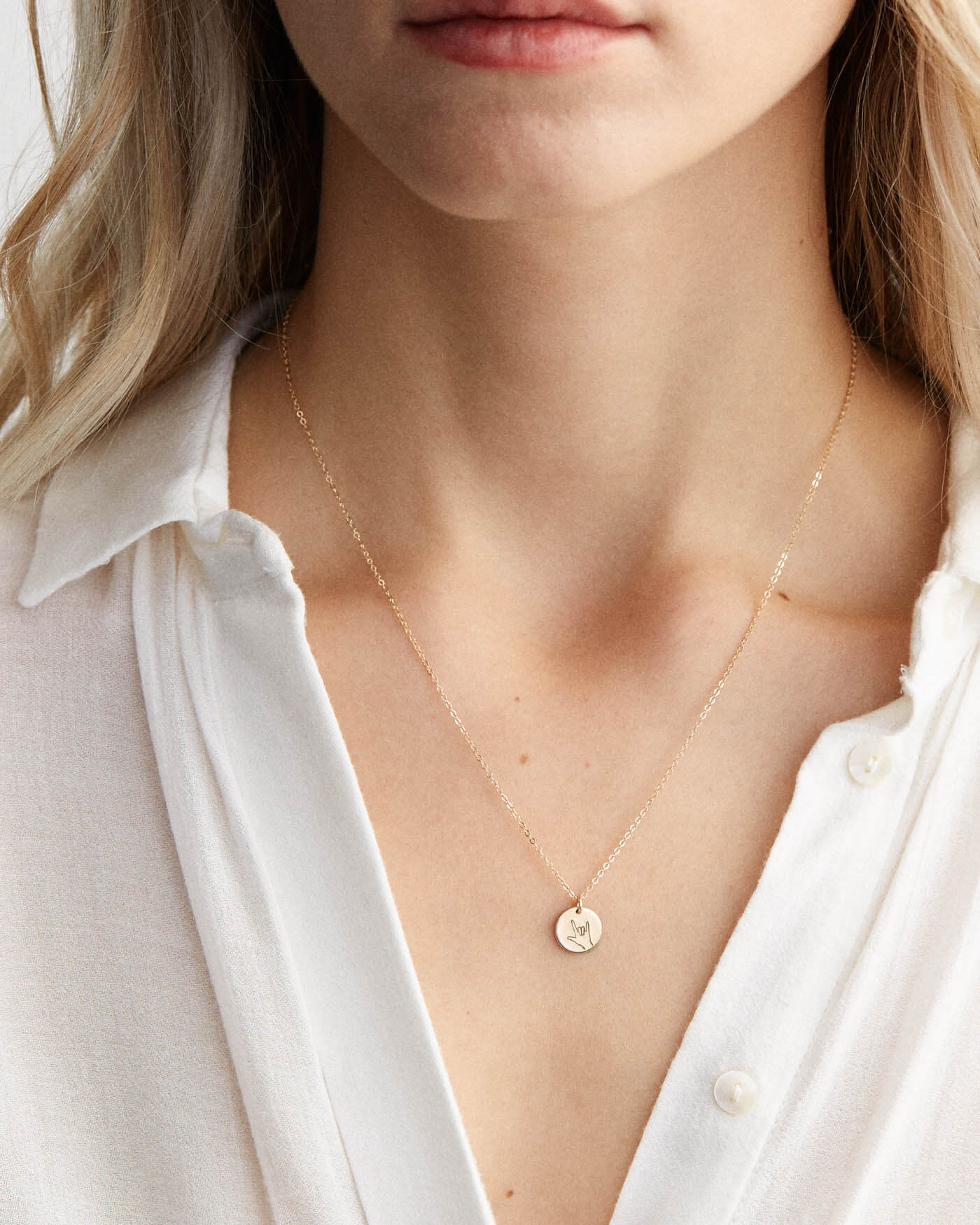 Buy the Silver Medium You Are Loved Necklace from British Jewellery  Designer Daniella Draper – Daniella Draper UK