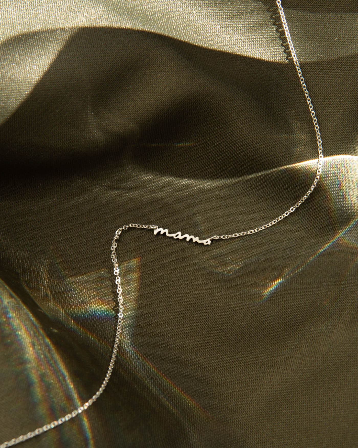 Silver and Gold Layering Necklace — NINAMOMENA