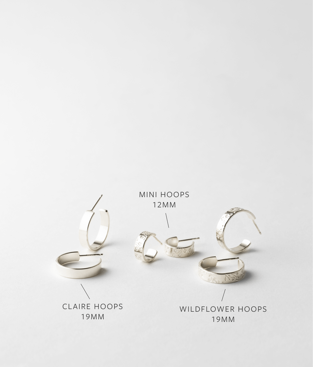 Mini Wildflower Hoops