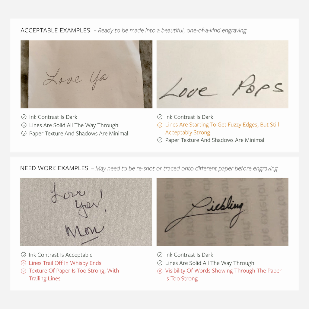 Handwriting Necklace