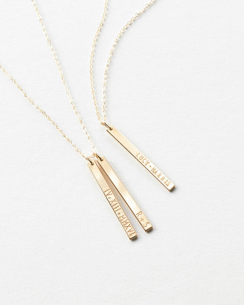 Miro Bar Necklace — GLDN