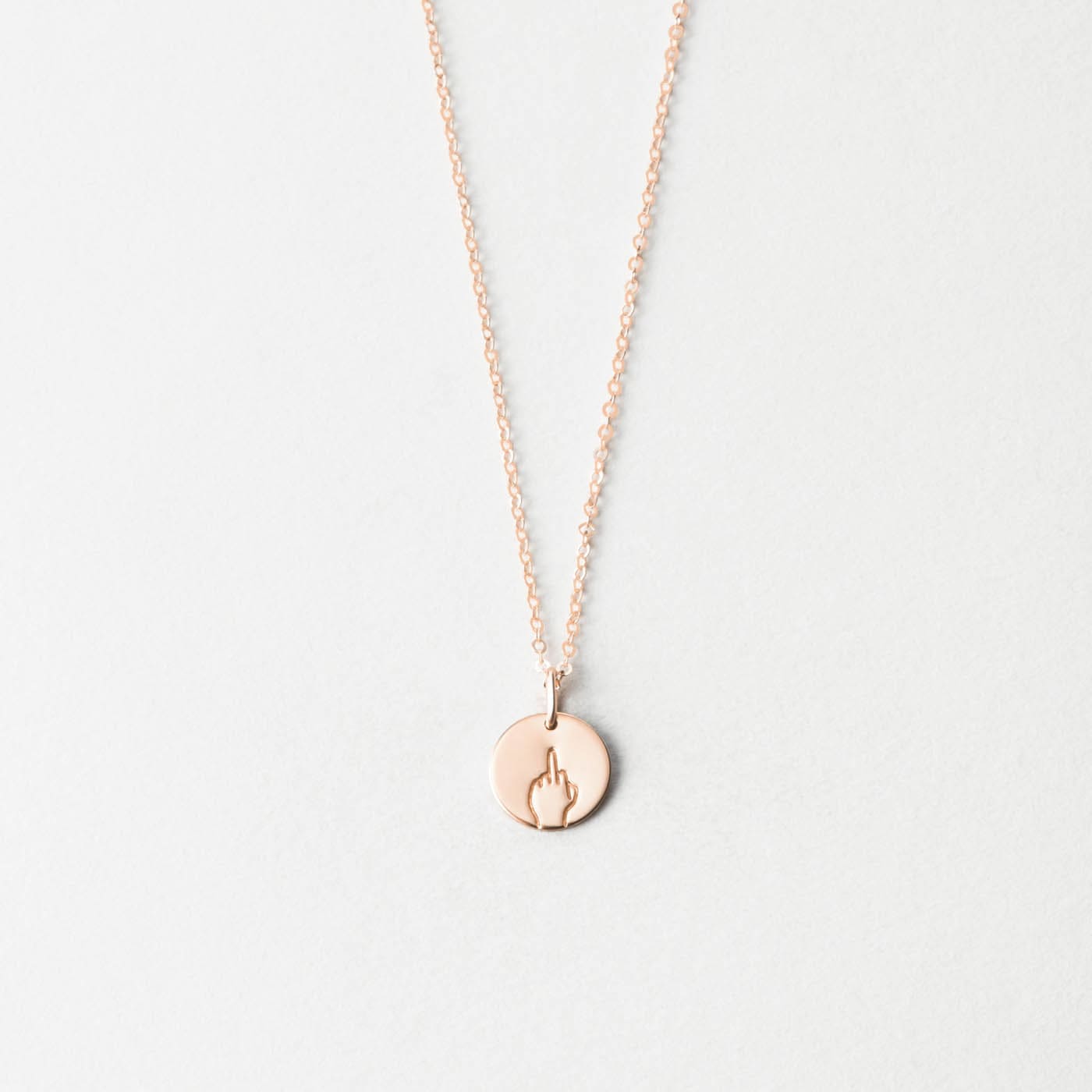 GLDN Nope Personalized Necklace — GLDN