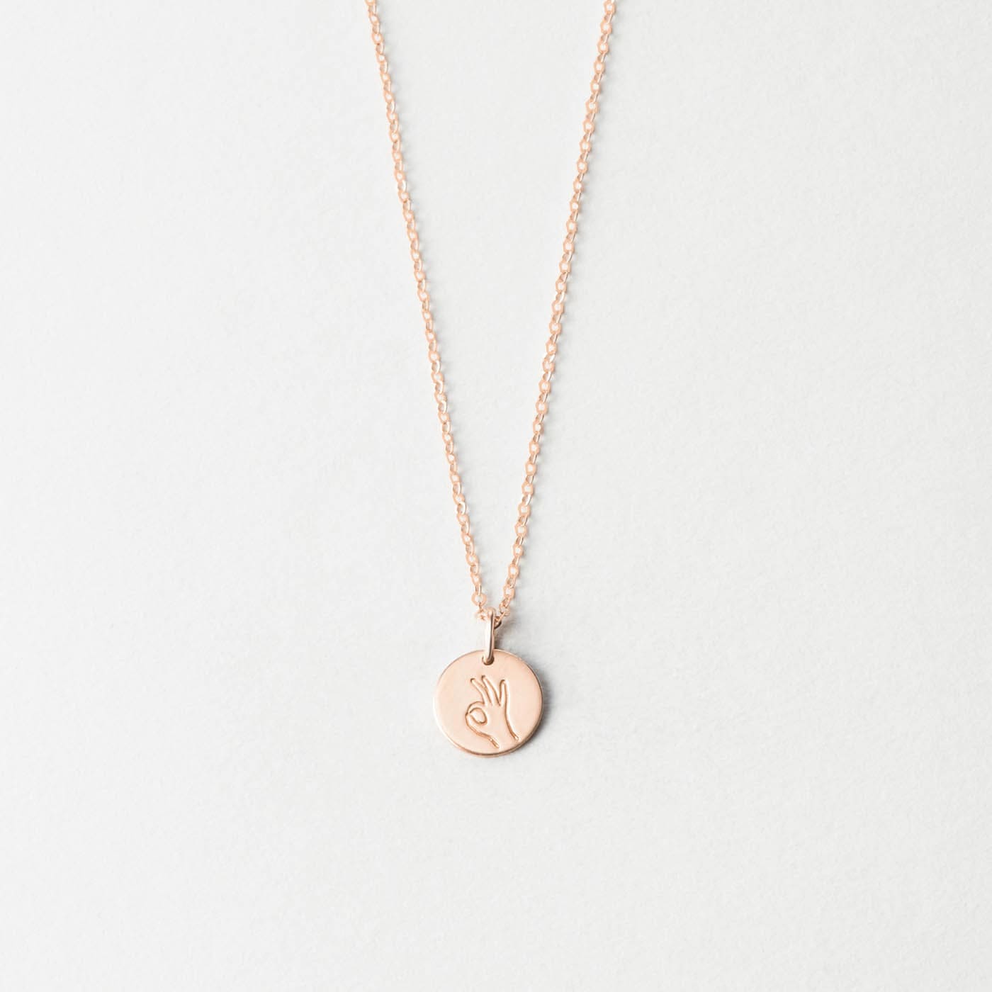 GLDN Okay Personalized Necklace — GLDN