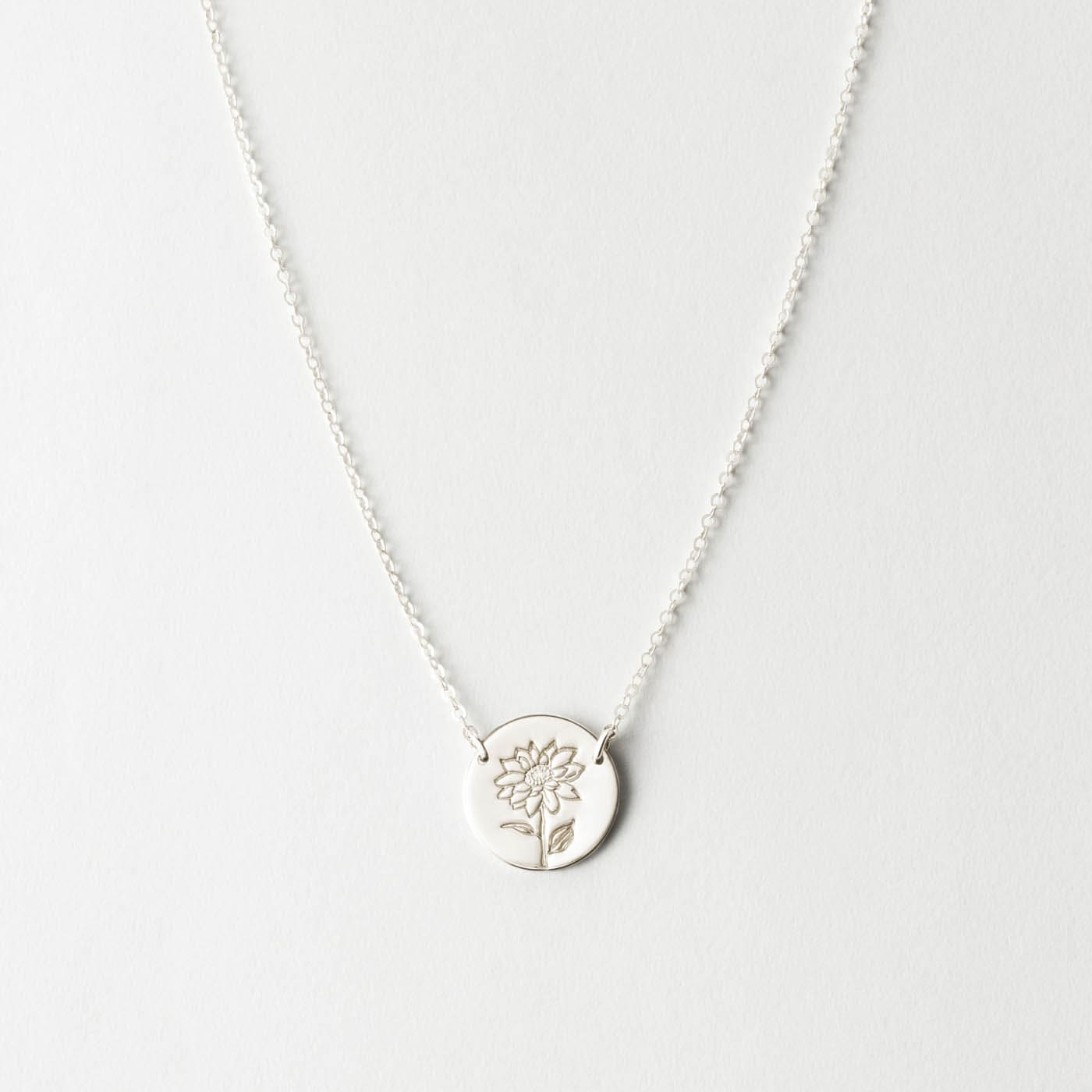 GLDN Flower Link Personalized Necklace — GLDN