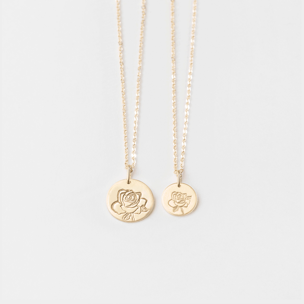 Birth Flower Necklace