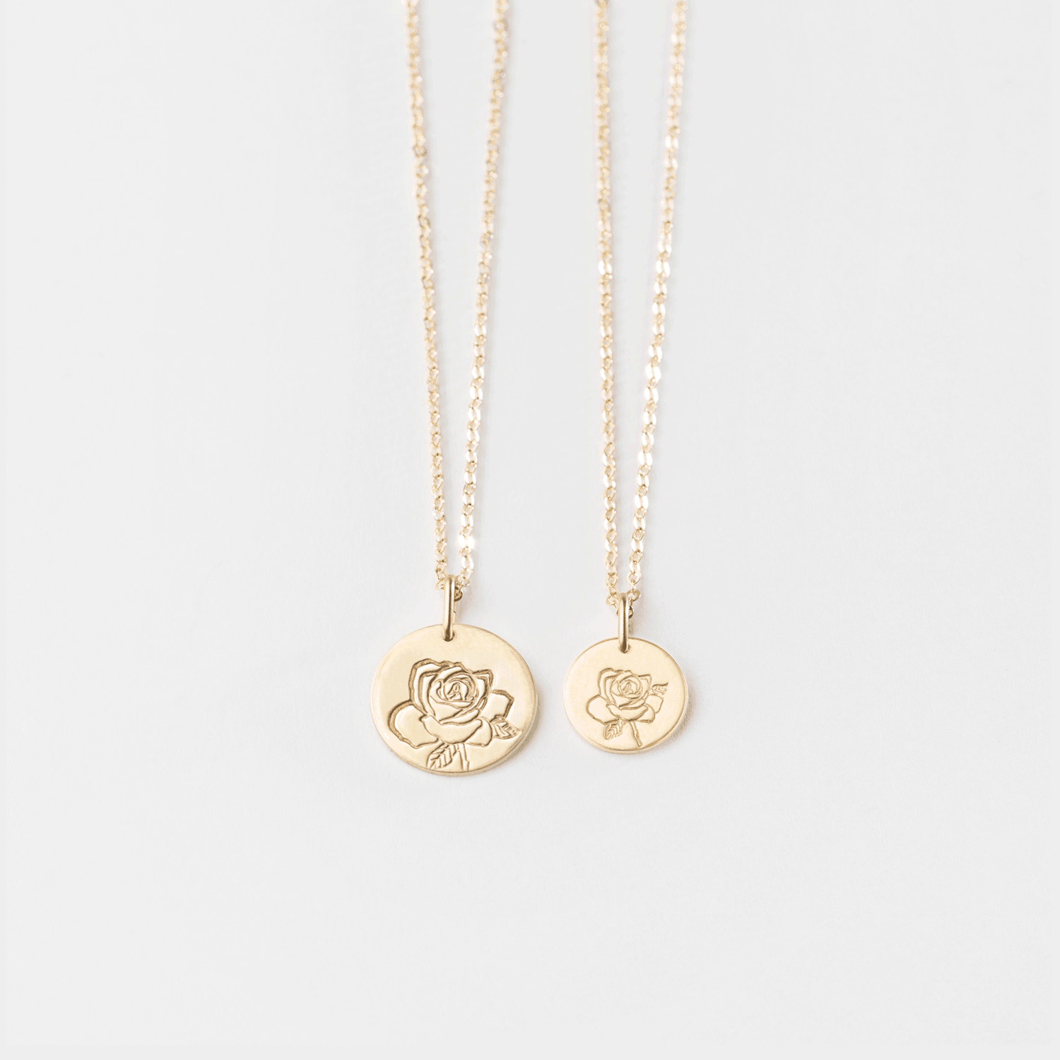 Birth Flower Necklace