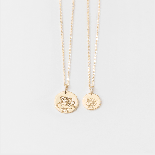 Birth Flower Necklace