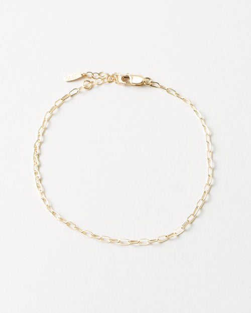 Mini Paperclip Chain Bracelet