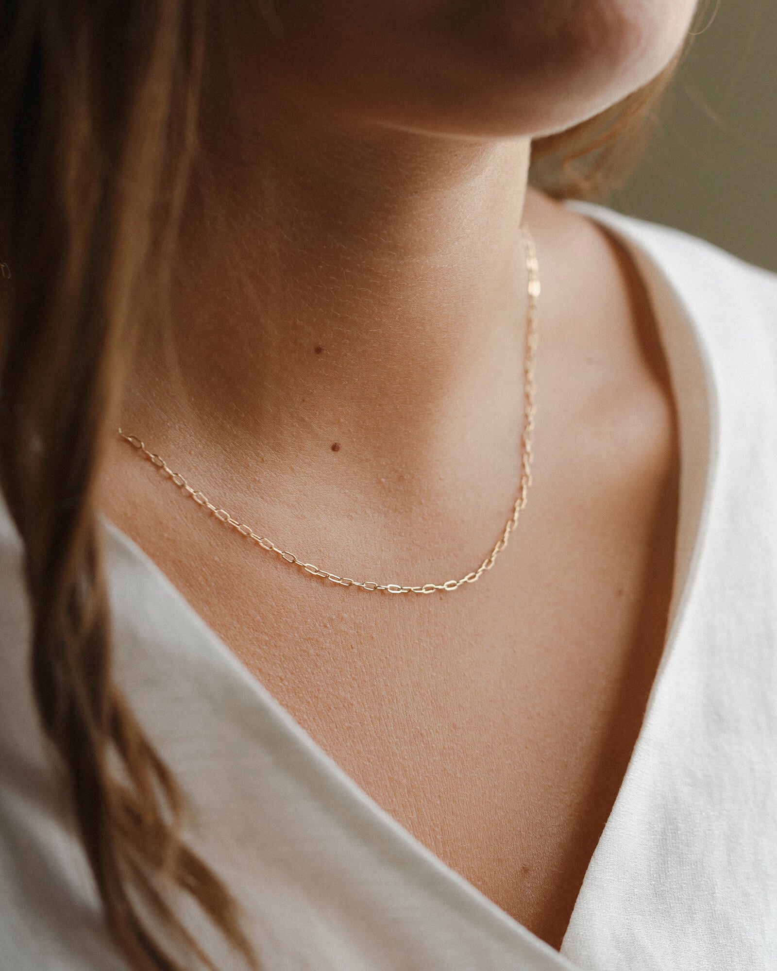 Everyday Paper Clip Chain Necklace