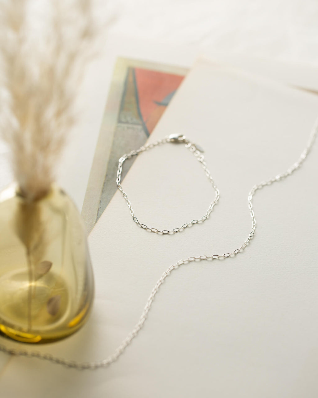 Mini Paperclip Chain Bracelet