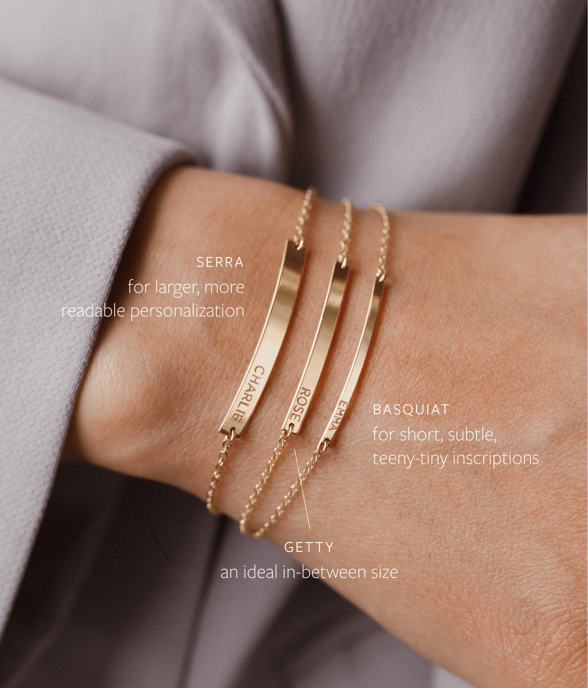 Basquiat Bar Bracelet GLDN